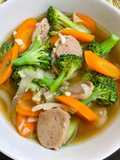 Tumis Brokoli wortel bakso