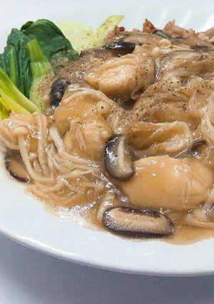 รูปของ ข้าวราดหน้าไก่