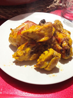 Una foto de Pollo al horno con cerveza