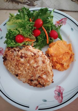 Gambar Mashed Sweet Potato (Eat Clean) 🇿🇦