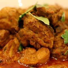 A picture of Nyonya Chicken Curry Kapitan.