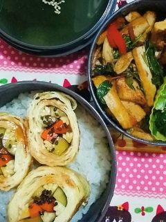 〘素食便當〙菜捲 的食譜成品照片