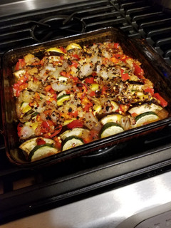 A picture of Baked Ratatouille.