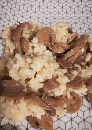 Une photo de Risotto au parmesan