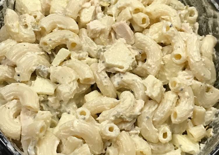 Simple Way to Prepare Tasty Cold pasta chicken salad