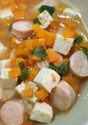 Foto resep Sup Tomat Vegetarian