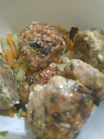 How To Make Spinach Asiago turkey meatballs W/ veggie &#34;noodles&#34; which So Delicious