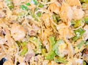 A picture of bitter melon stir fry