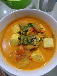 Foto resep Ikan kembung/tongkol bumbu kuning
