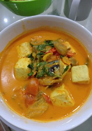 Foto resep Ikan kembung/tongkol bumbu kuning