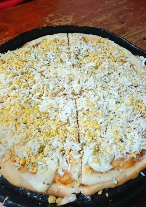 Una foto de Pizza casera fácil