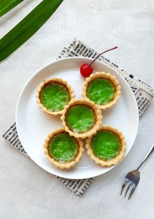 Foto resep Pie susu pandan