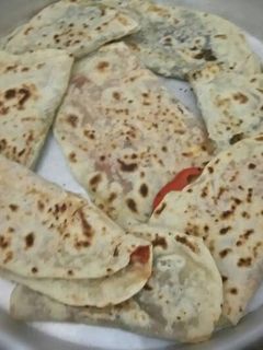 صورة لوصفة فطاير على الصاج
