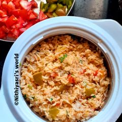 A picture of Capsicum Rice.