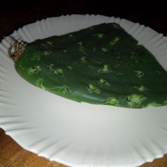 A picture of Cooking with the Nopal Cactus.
