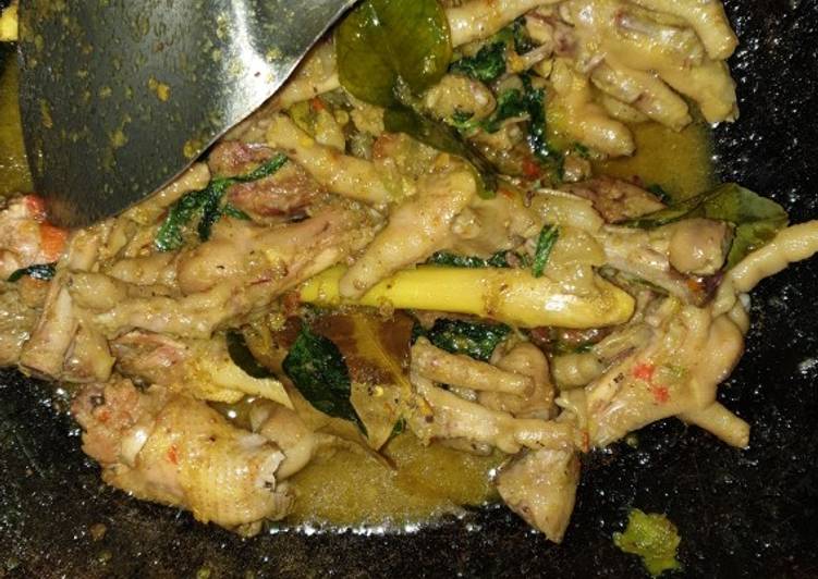 Resep Rica2 ceker kemangi ala ala Lezat