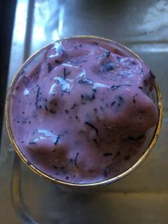 無糖零脂藍莓優格 的食譜成品照片