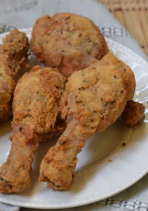 A picture of KFC style Fried Chicken.