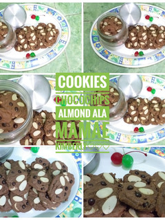 Foto resep Cookies Chocochips Almond