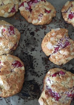Une photo de Cookies framboise