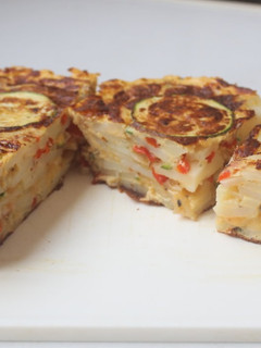 簡易西班牙蛋餅 的食譜成品照片