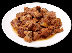 Hình của món SP.0233 - Sườn Ram Tỏi.