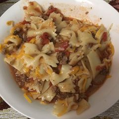 A picture of Lasagna soup.