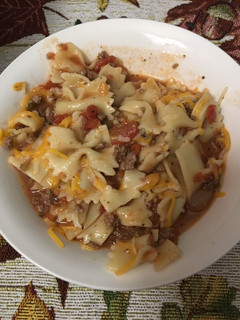 A picture of Lasagna soup.