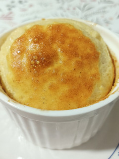 Una foto de Soufflé de queso