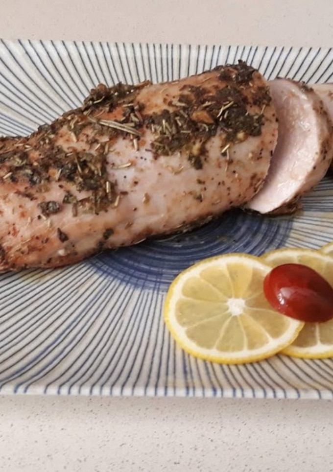 Una foto de Solomillo de cerdo al horno