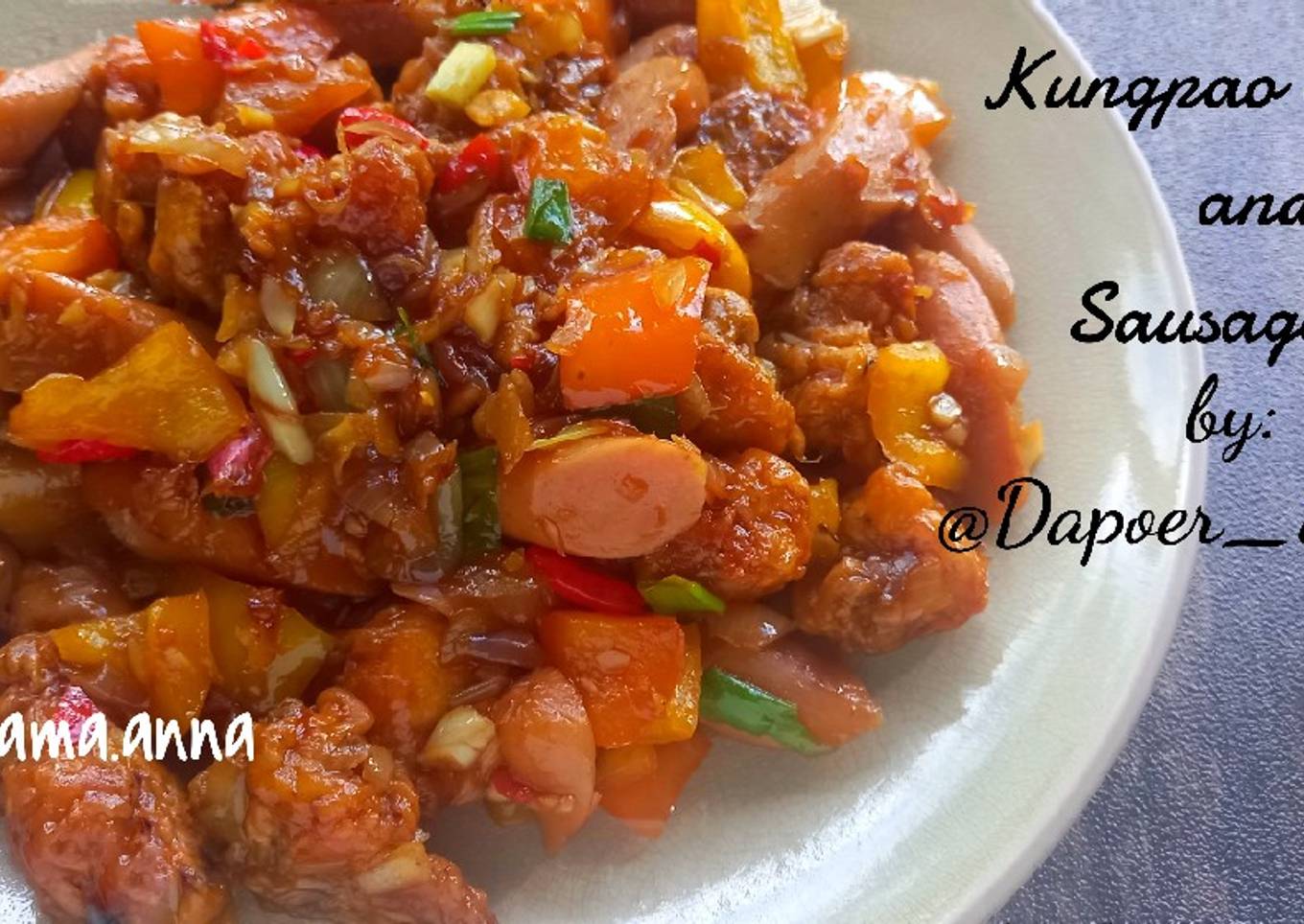 Kungpao Chicken and Sausage