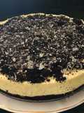 Cheesecake de maracuyá y oreo