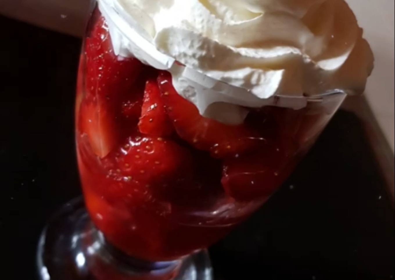 Coupe facile de fraises