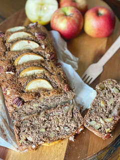 Foto de Bolo de maçã e canela (vegan)