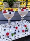 Vegan cheesecake με forest fruits