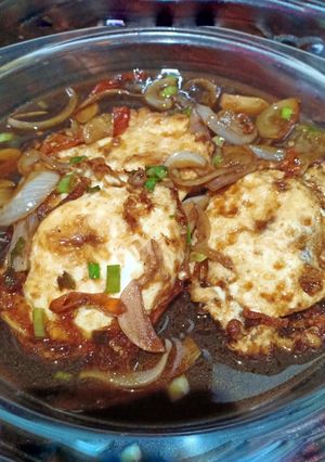 Foto resep Telur Ceplok Saos Tiram