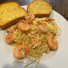 A picture of Shrimp scampi.