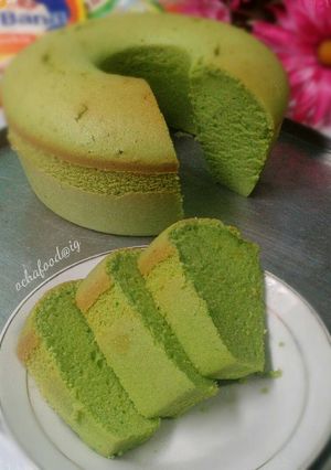 Foto resep Bolu pandan kacang ijo