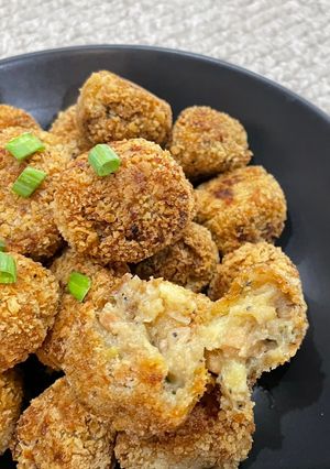 Foto resep Blackpepper Chicken Croquettes - Kroket Ayam Lada Hitam