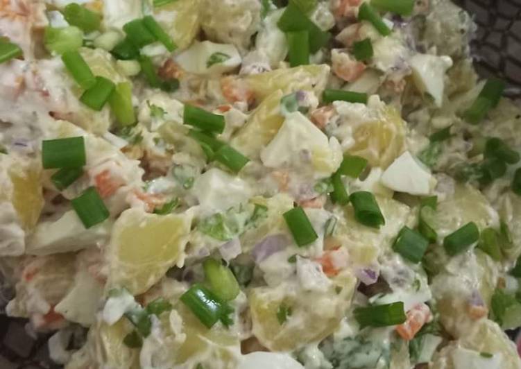 Grilled Chicken and Potatoes salad Grilled Chicken and Potatoes salad