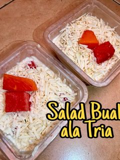 Foto resep Salad Buah ala Tria
