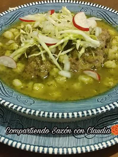 Una foto de Pozole Verde🌹