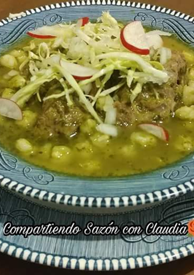 Una foto de Pozole Verde🌹