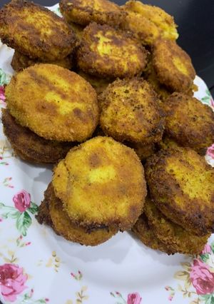 صورة لوصفة كبه بطاطا بالدياي (الدجاج)