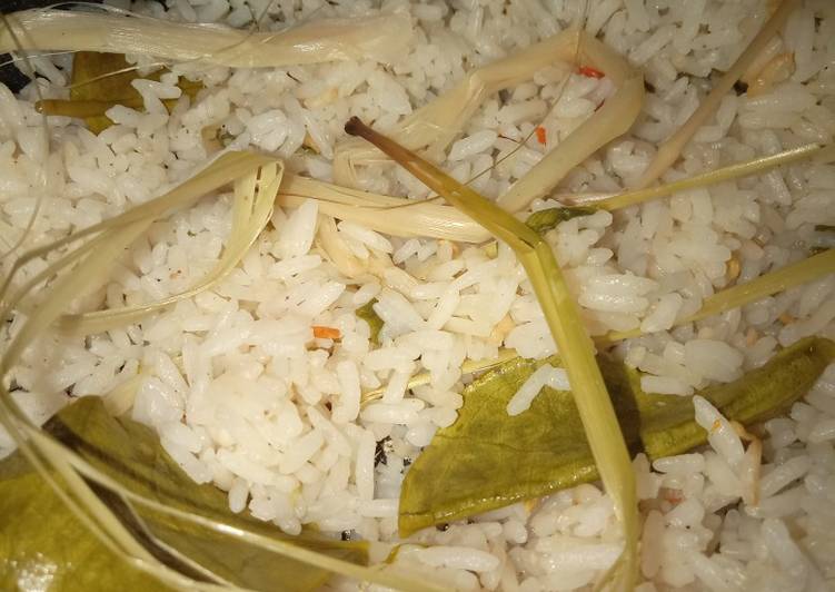 Nasi liwet sederhana rice cooker (ala ngikan)