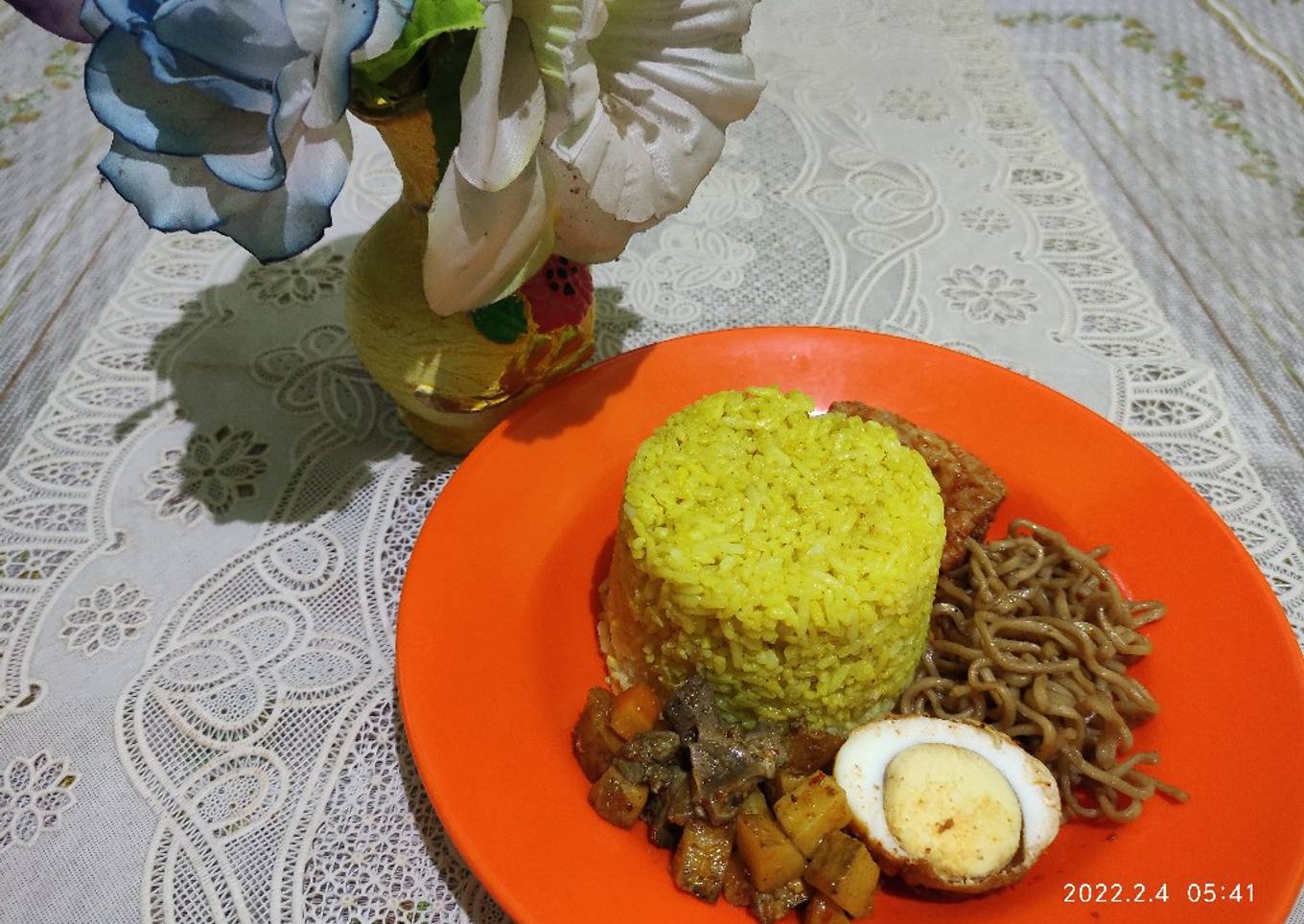 Nasi Kuning Enak No Ribet