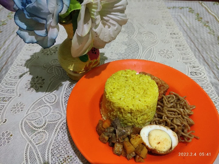 Cara Simple Membuat Resep  Nasi Kuning Enak No Ribet yang Bisa Manjain Lidah, Lezat