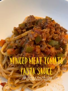 Foto resep Daging cincang saus tomat (untuk topping Pasta)