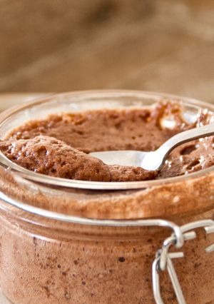 Une photo de Mousse au Nutella et beurre de cacahuète