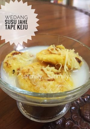 Foto resep Wedang Susu Jahe Tape Keju
